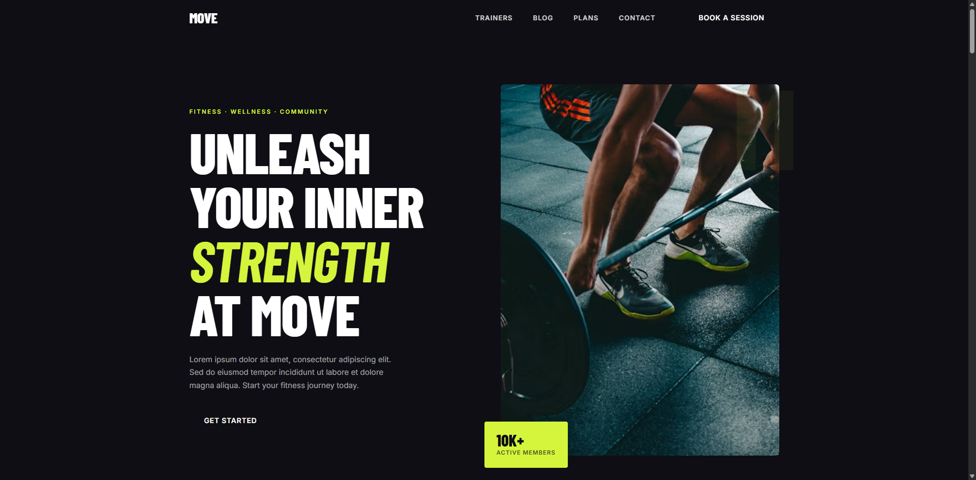 Move template preview